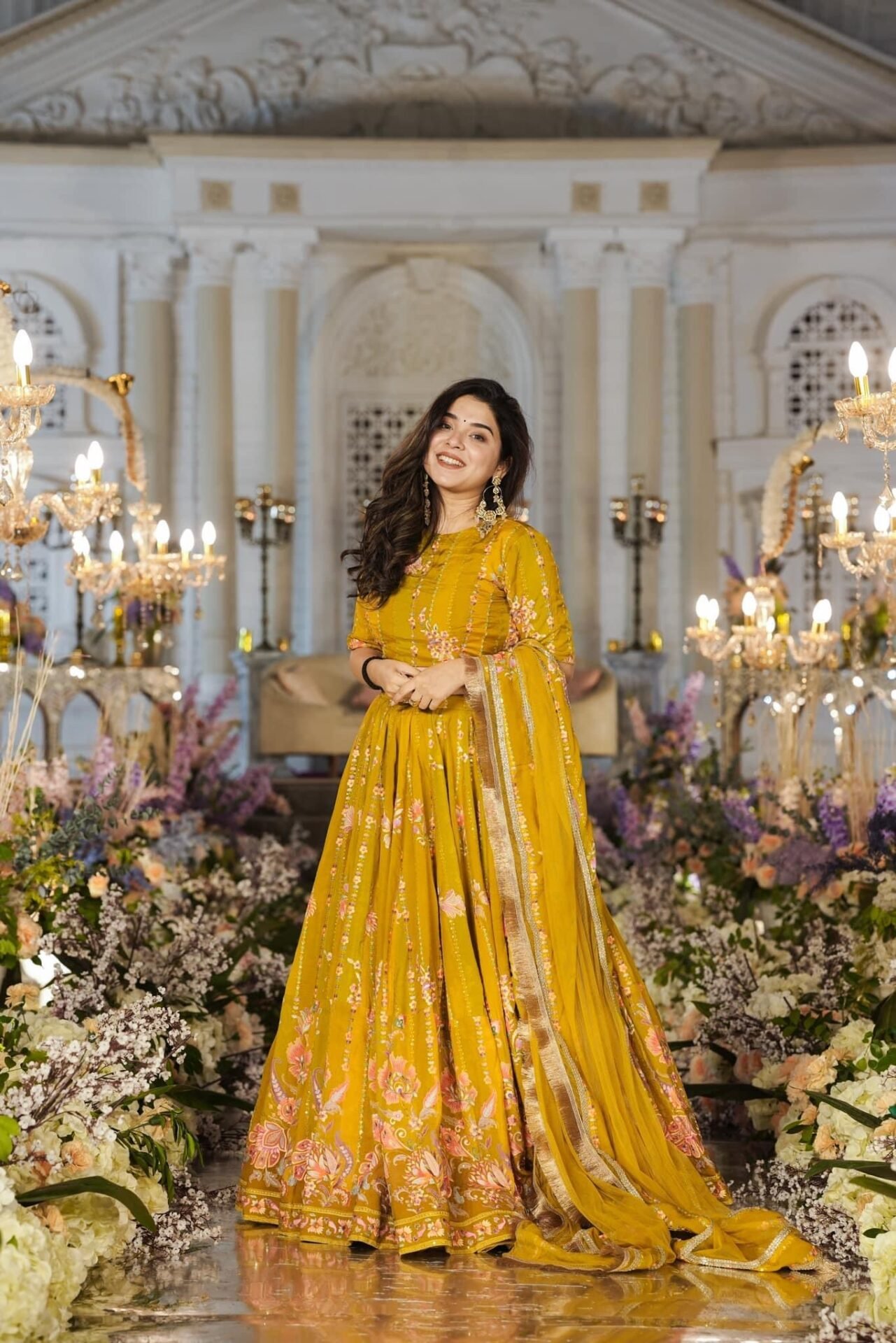 twila mustard sunshine viscos organza lehenga twila mustard sunshine viscos organza lehenga