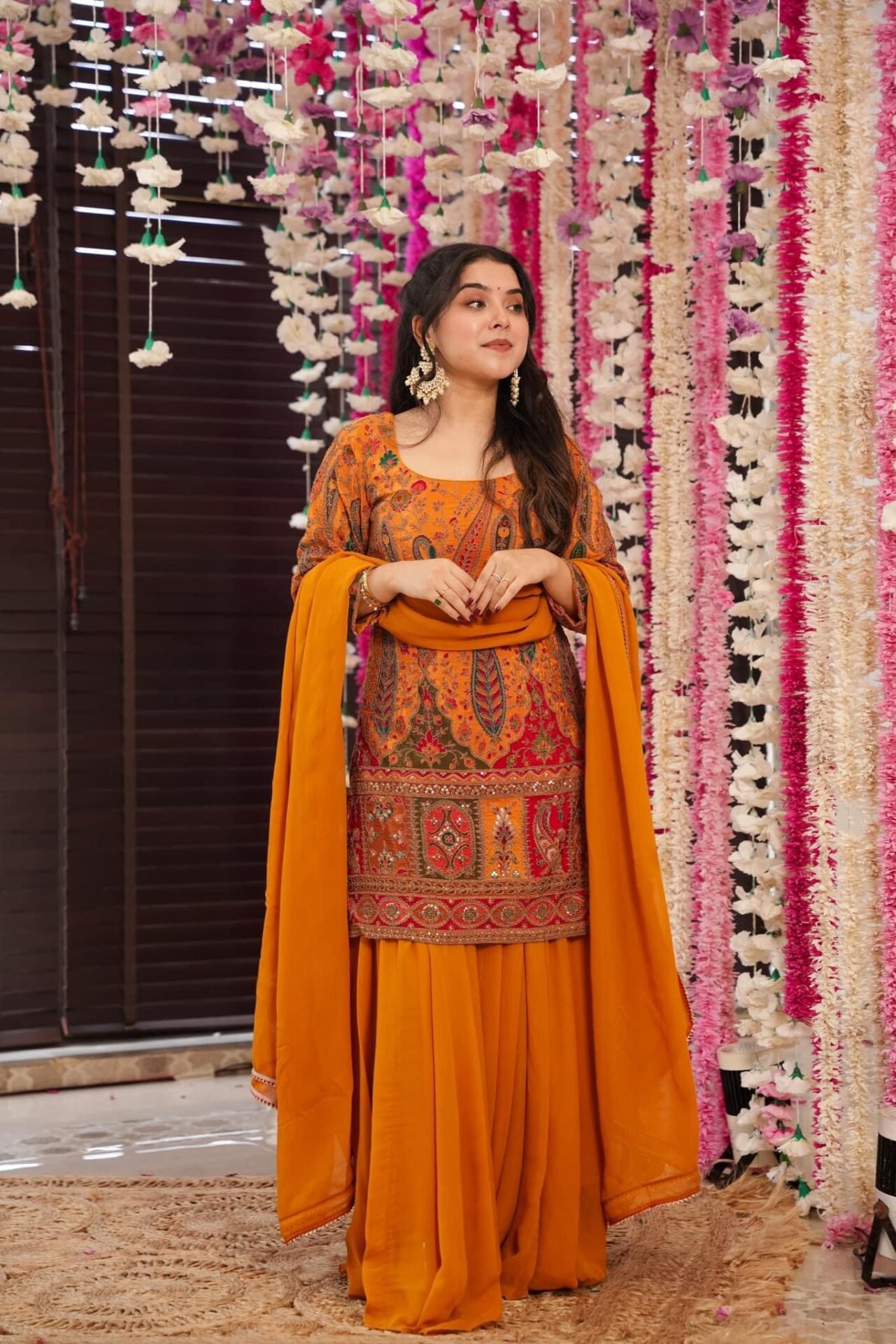 vidya heavy embroidered suit set vidya heavy embroidered suit set